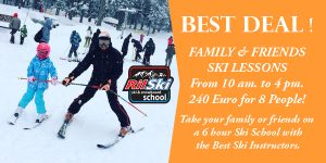PROMO FAMILY PACKAGE SKI Lessons 2018